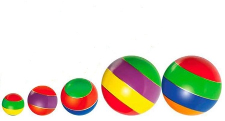 Купить Мячи резиновые (комплект из 5 мячей различного диаметра) в Гаврилове-Яме 