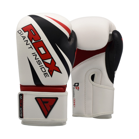 Купить Перчатки боксерские RDX REX F10 WHITE BGR-F10W, 12 oz в Гаврилове-Яме 