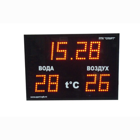 Купить Часы-термометр СТ1.16-2t для бассейна в Гаврилове-Яме 