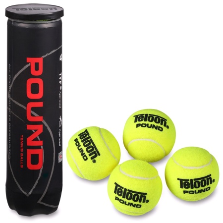 Купить Мяч для большого тенниса Teloon 828Т Р4  (4 шт) в Гаврилове-Яме 